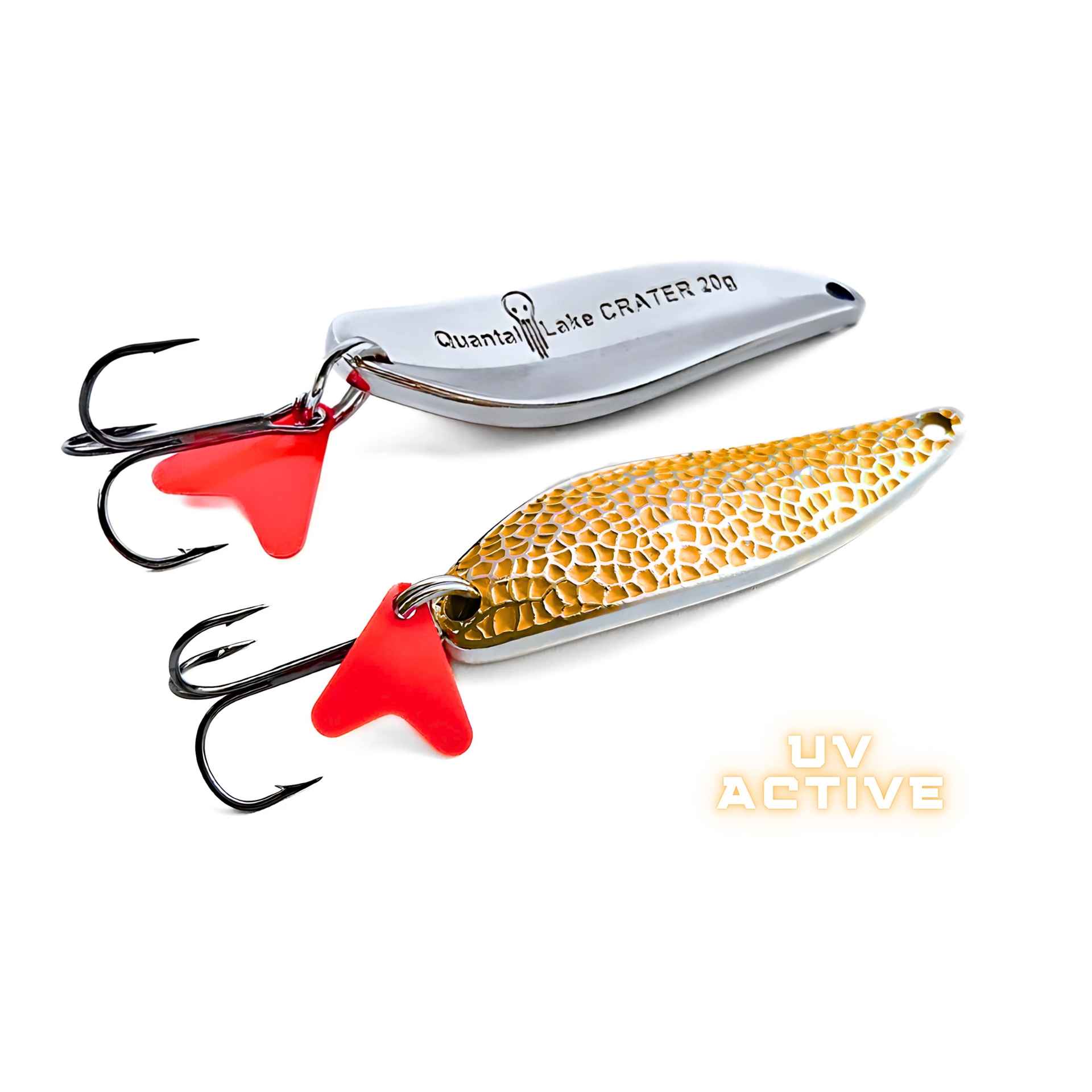 Quantal Lake Spoon Lure CRATER SO(RUV)