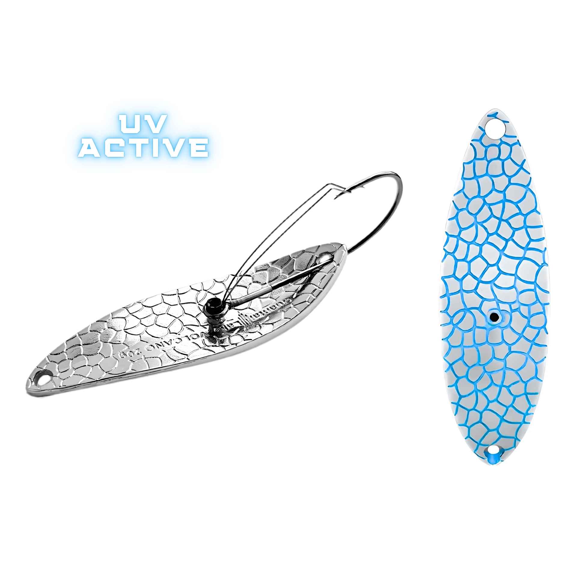 Quantal Lake Weedless Spoon VOLCANO 20 SBL(RUV)